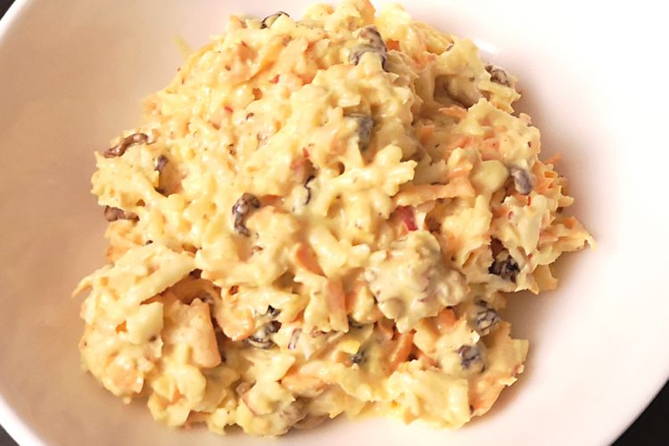 Curry-Selleriesalat mit Honig - ein Rezept aus dem Kochfreunde.Blog