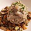 Walnusssemmelknödel mit Pilzragout - ein Rezept aus dem kochfreunde.blog